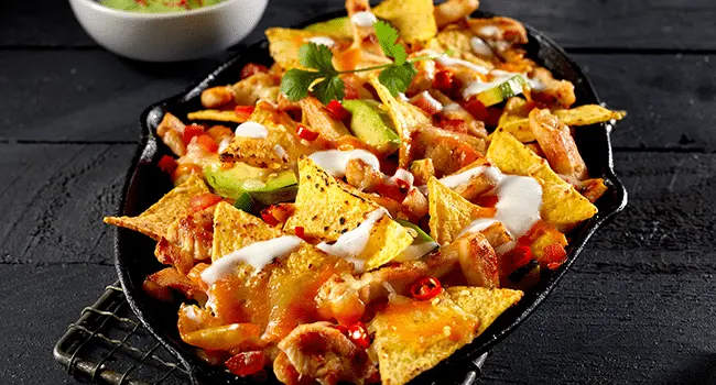 Nachos con Pollo